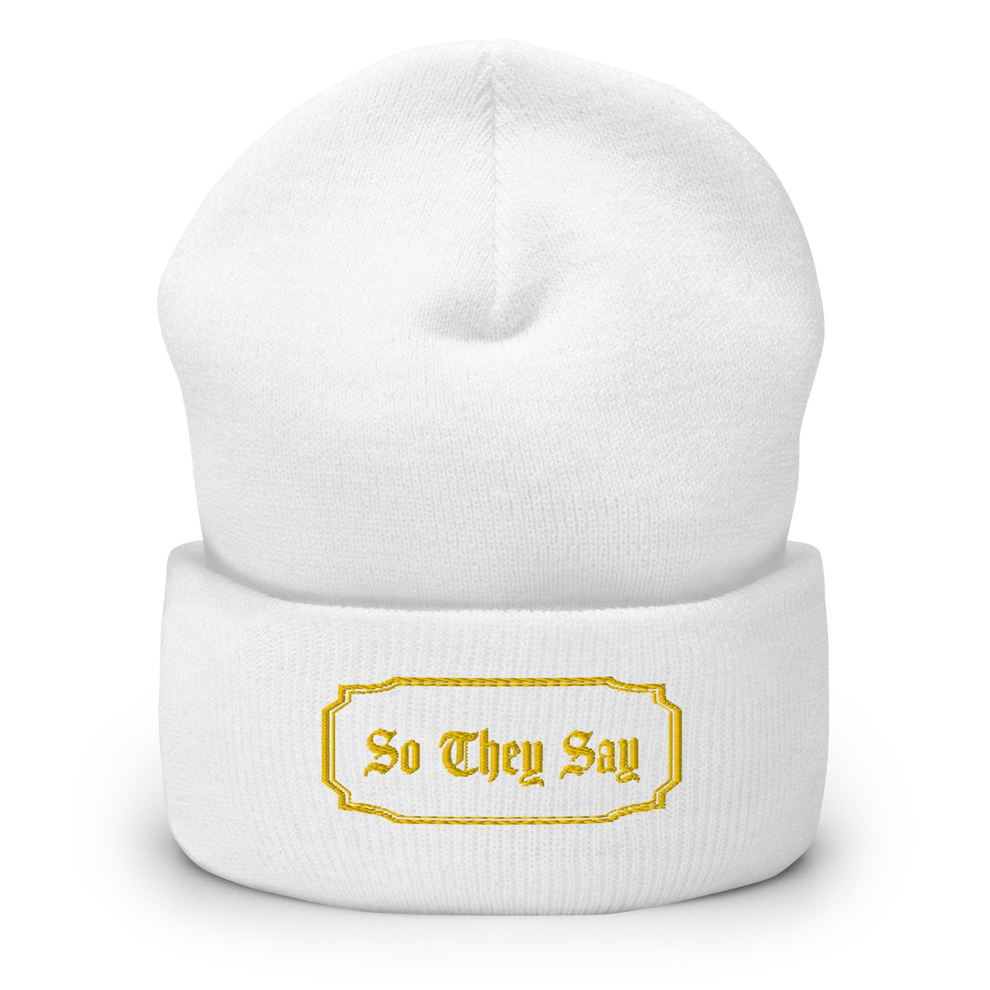 So They Say Beanie
