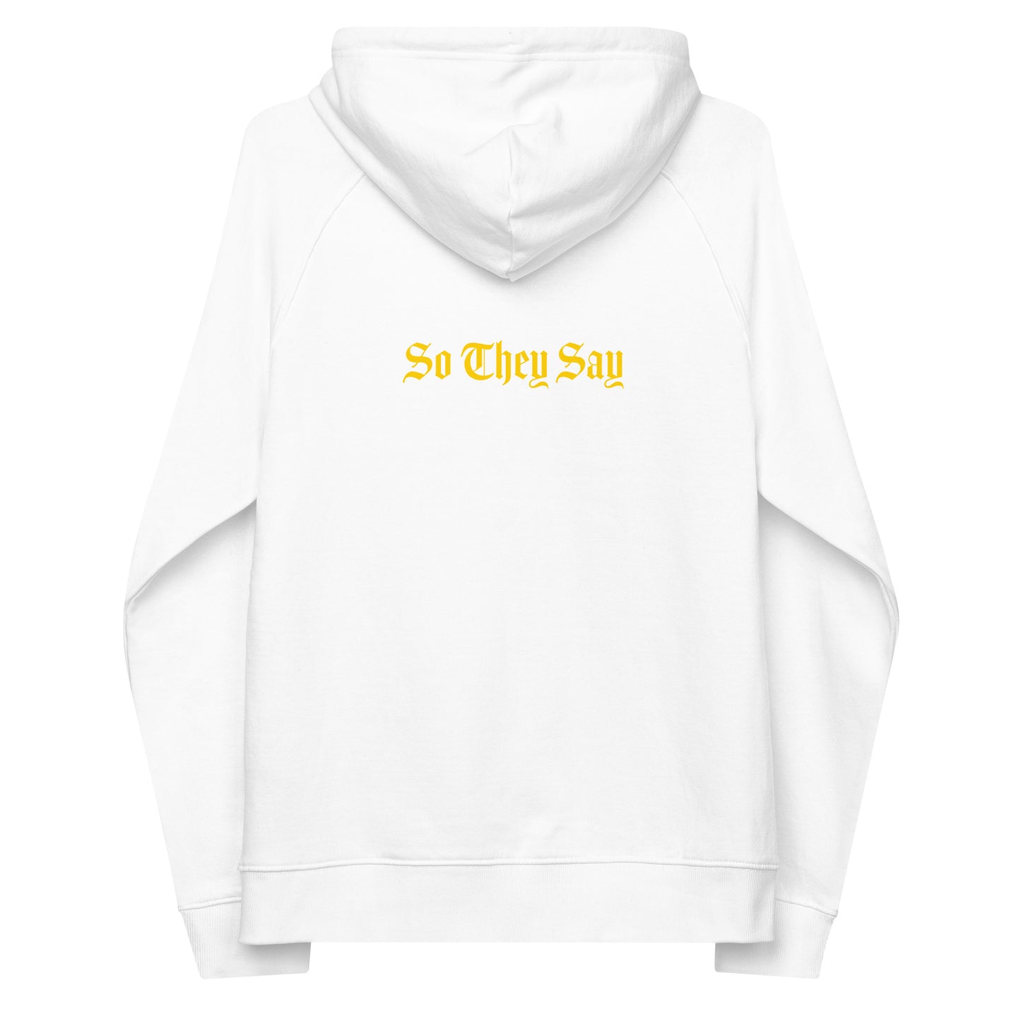 So They Say Initial Hoodie