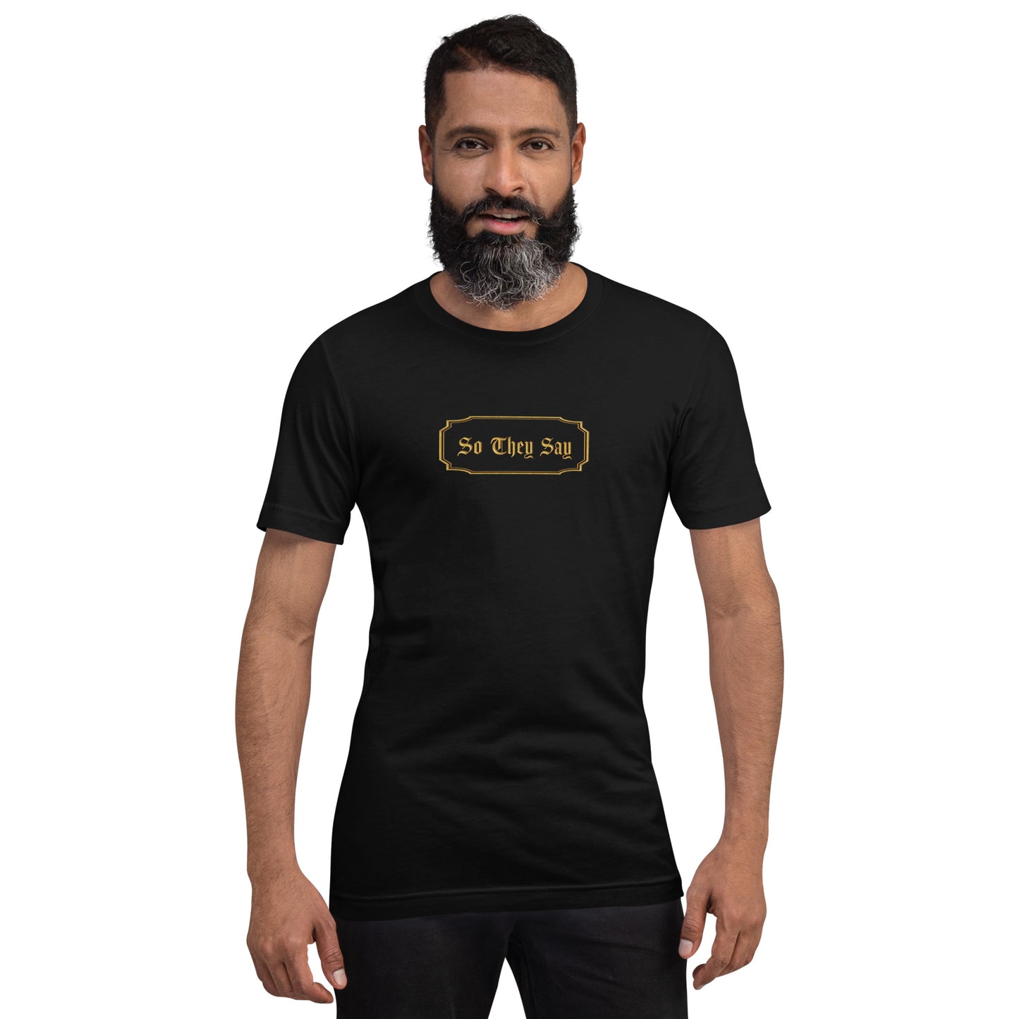 So They Say Logo T-shirt