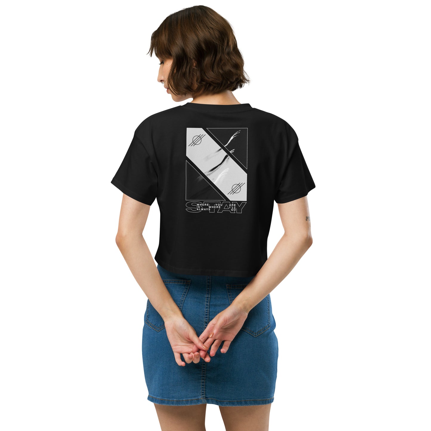 Stay crop top